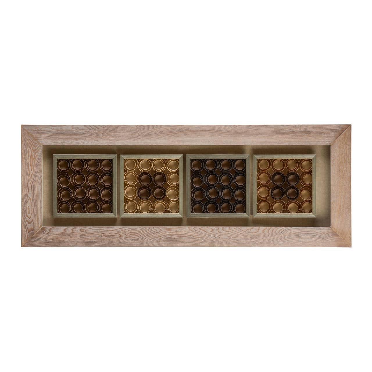 Circle Design Natural Frame Wall Art | Kaiku