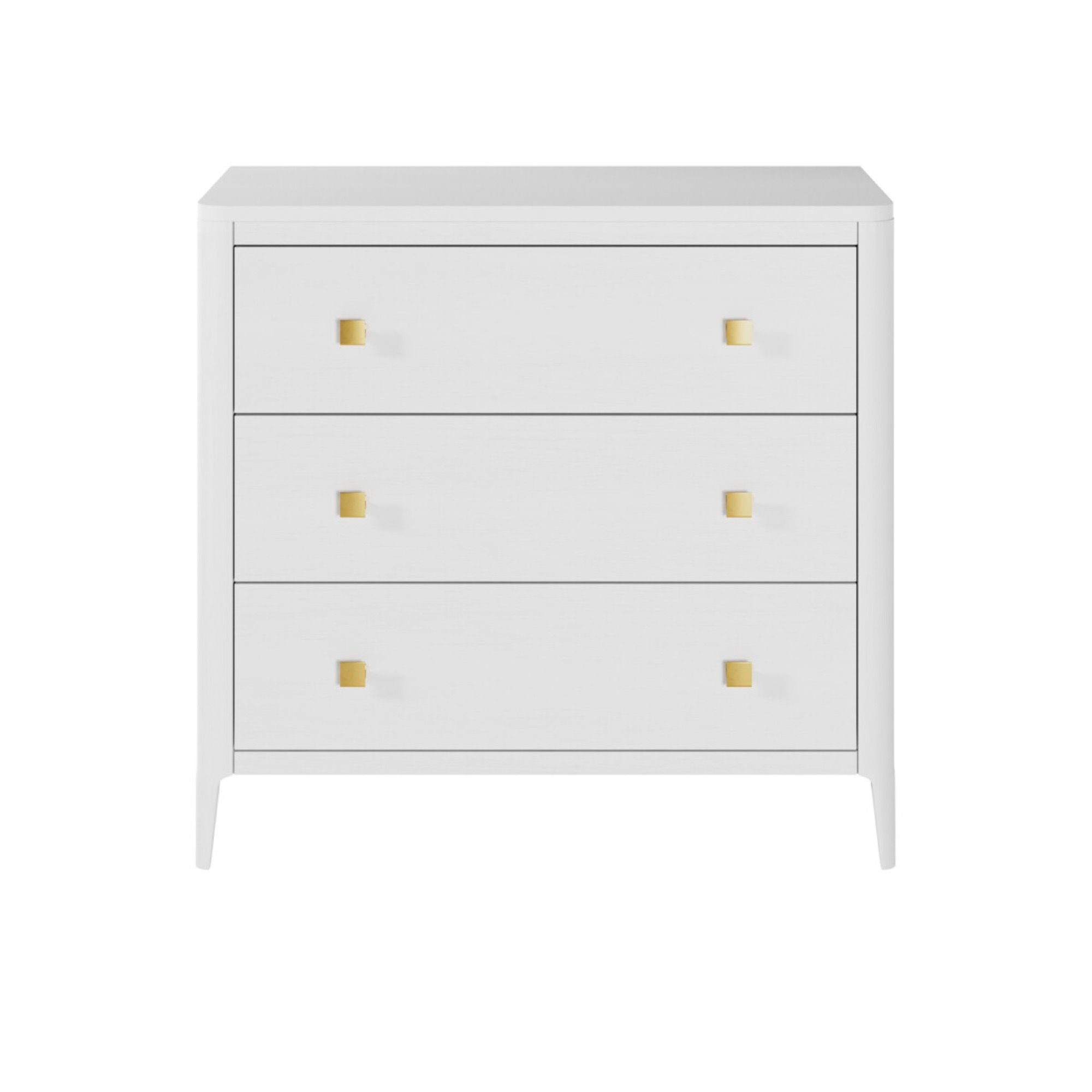 Abberley White Chest of Drawers | Kaiku