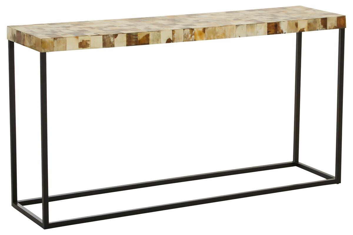 Obra Cream Mother of Pearl Console Table | Kaiku