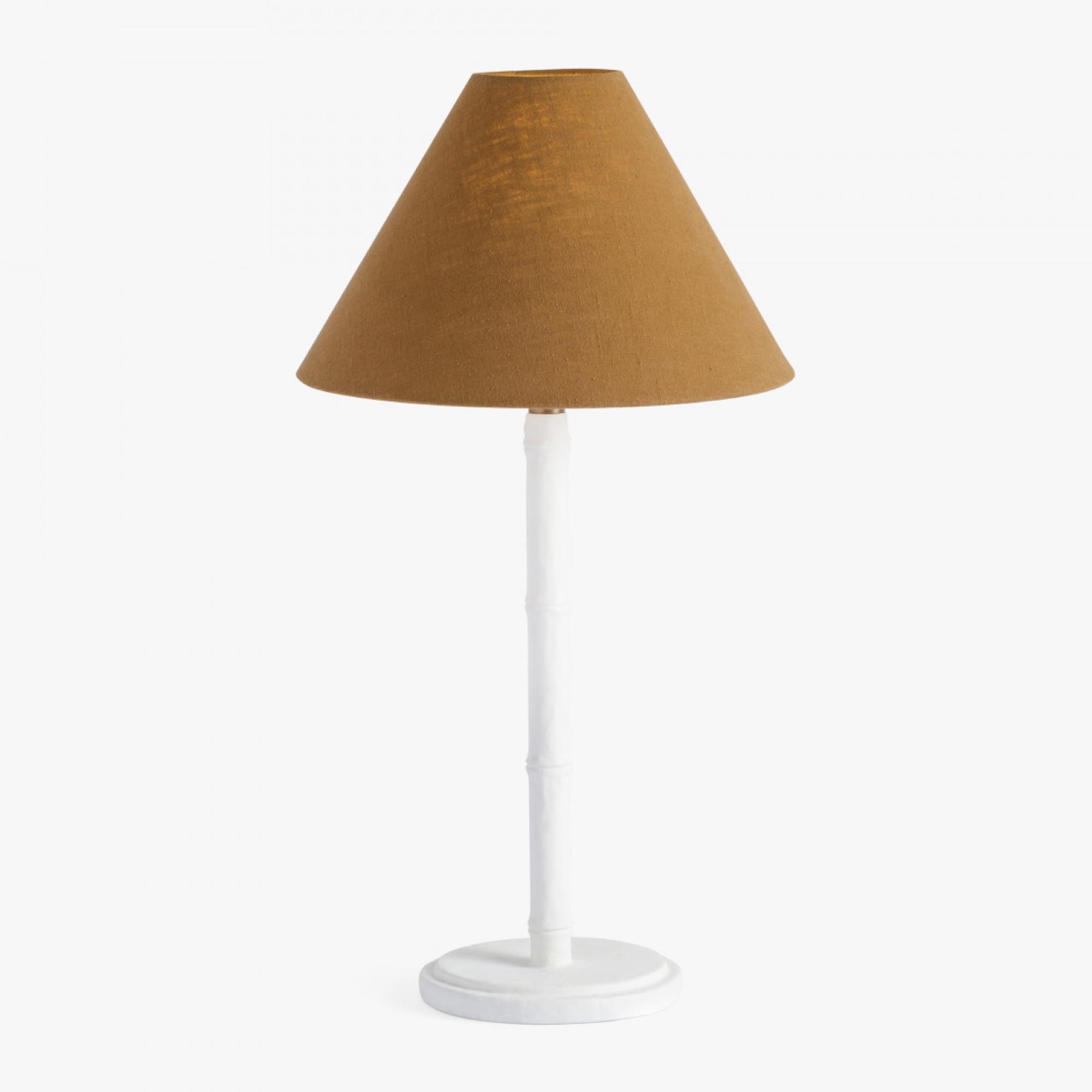 Bamboo Gesso Table Lamp | Kaiku