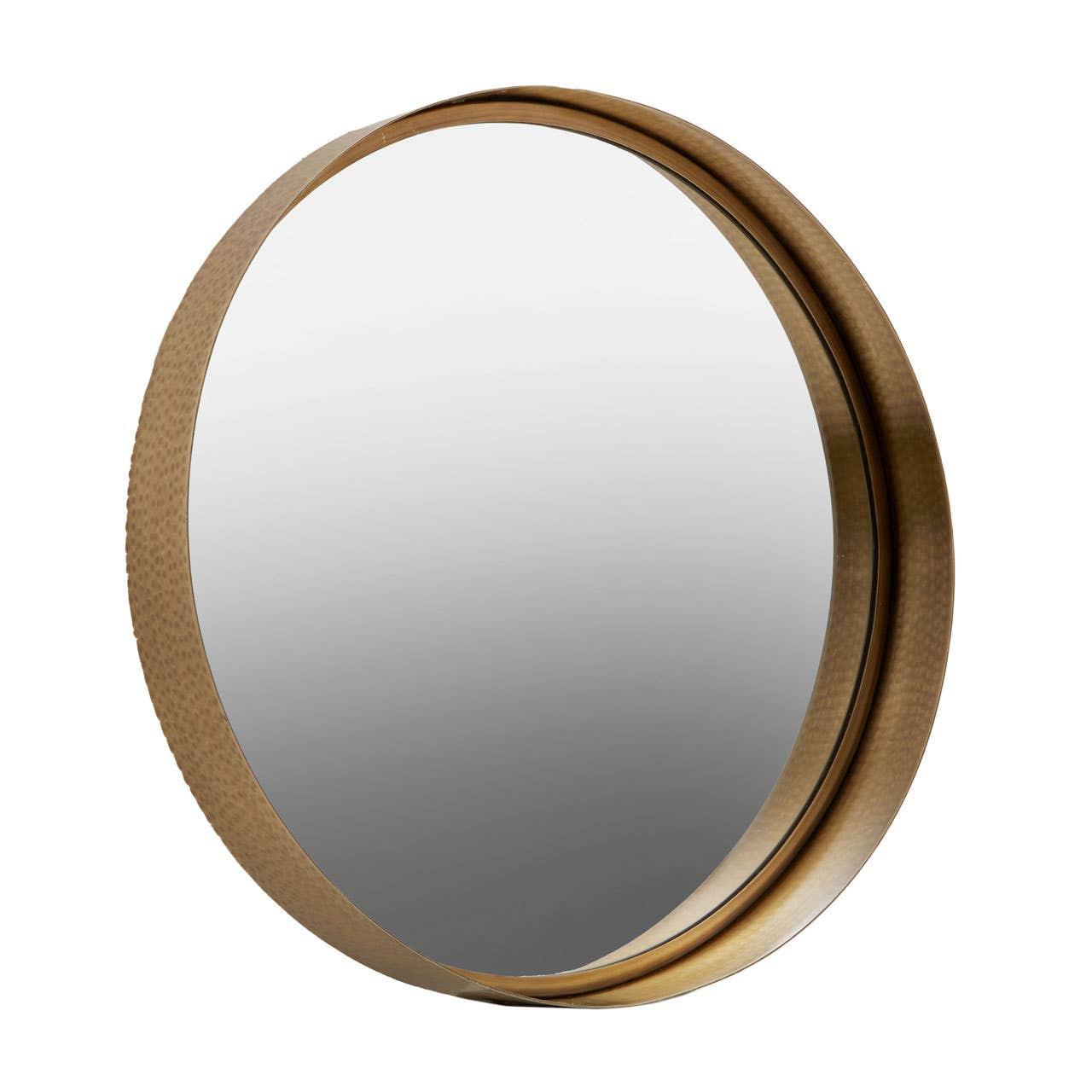 Leonov Medium Gold Finish Wall Mirror | Kaiku