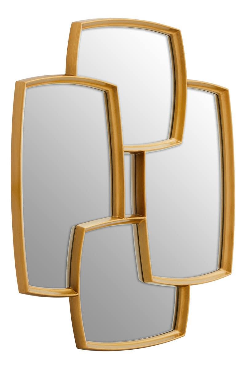 Terni Gold Finish Wall Mirror | Kaiku