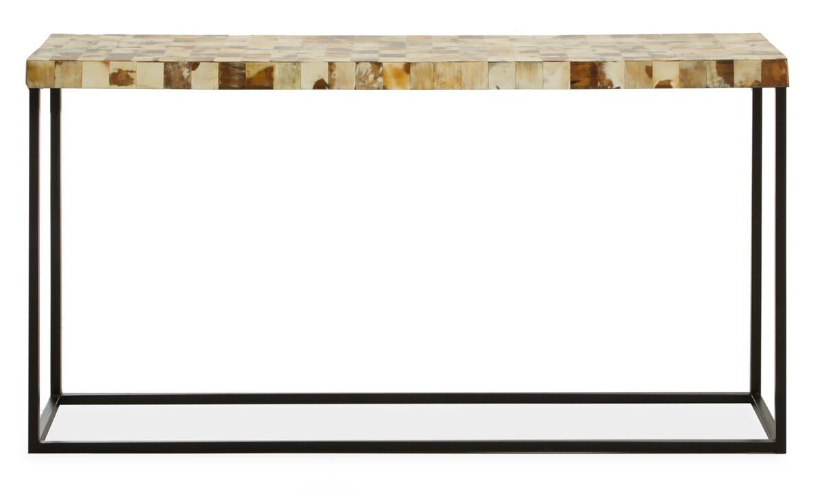 Obra Cream Mother of Pearl Console Table | Kaiku