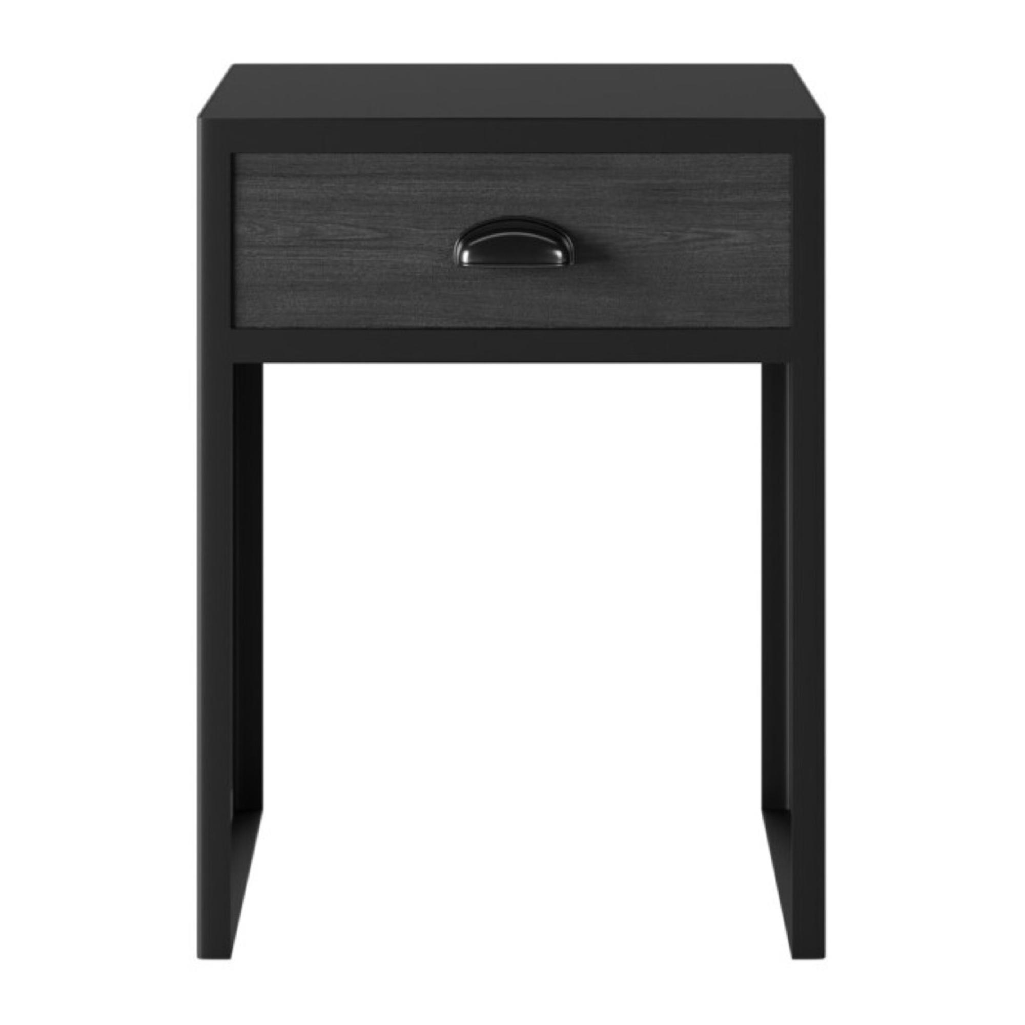 Grafton Black Bedside Table | Kaiku