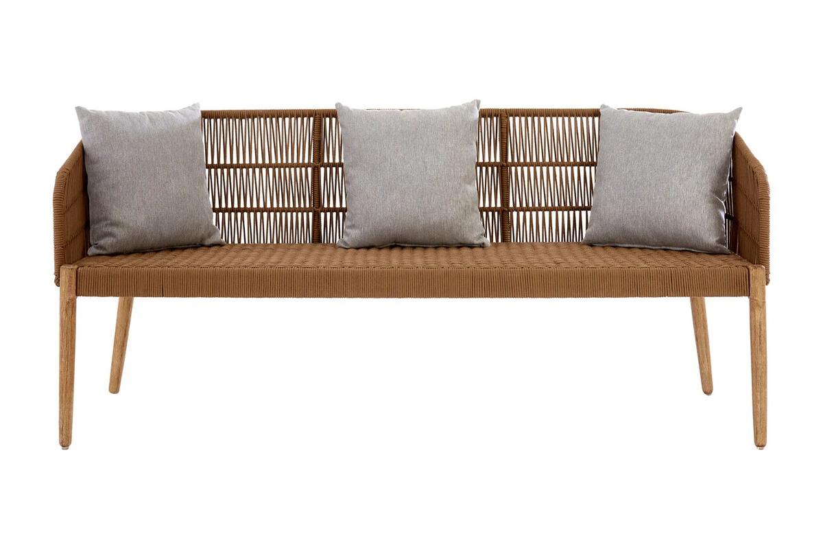 Opus 3 Seater Woven Rope Sofa | Kaiku