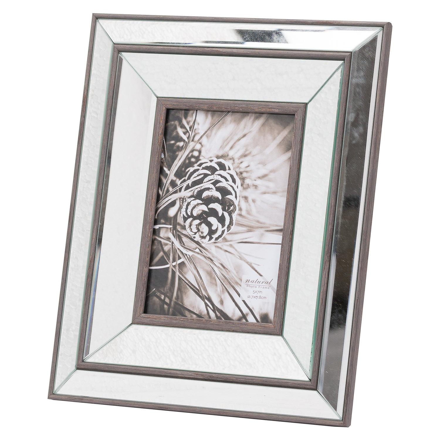Tristan Mirror And Wood 5X7 Frame | Kaiku