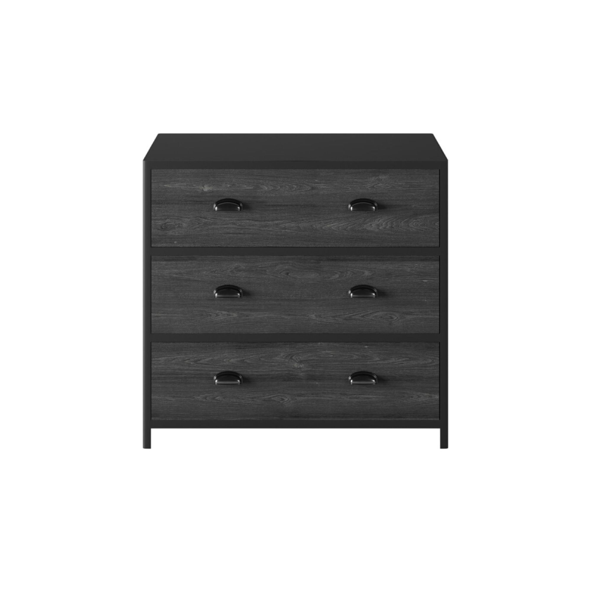 Grafton Black Chest of Drawers | Kaiku