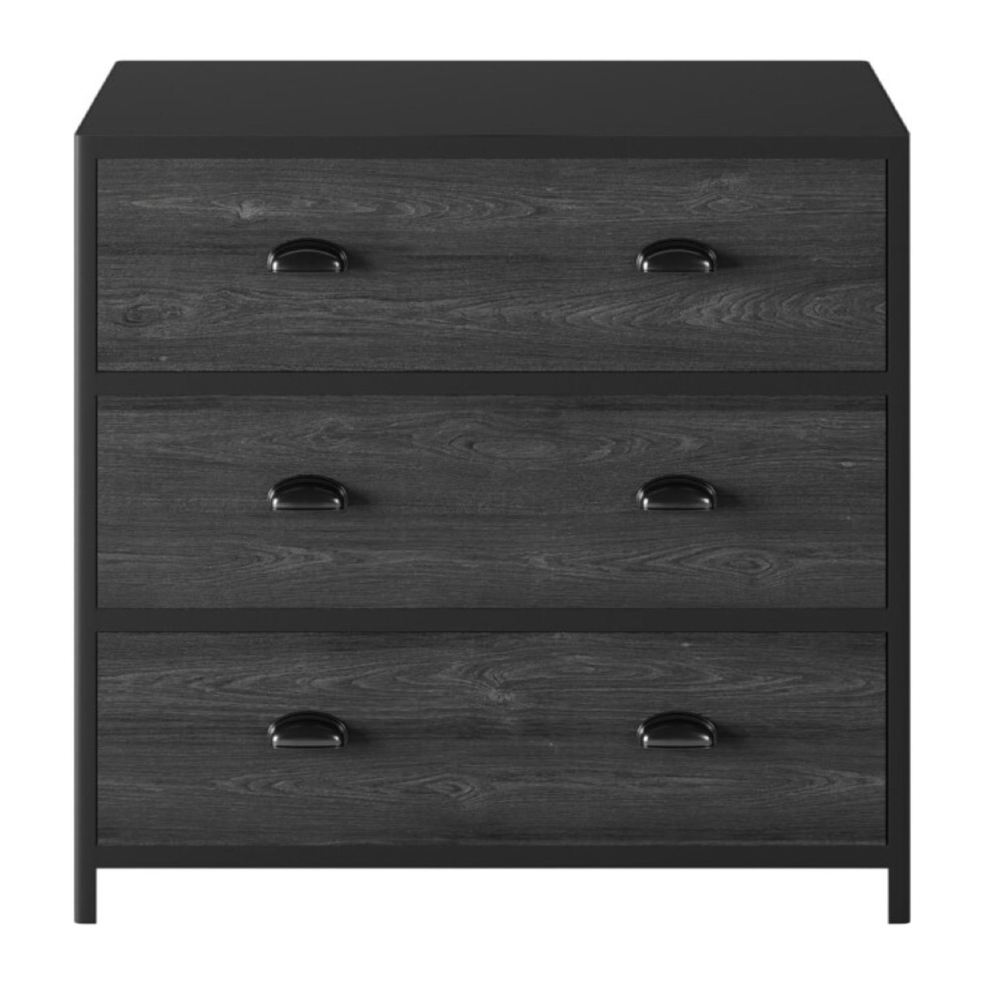 Grafton Black Chest of Drawers | Kaiku