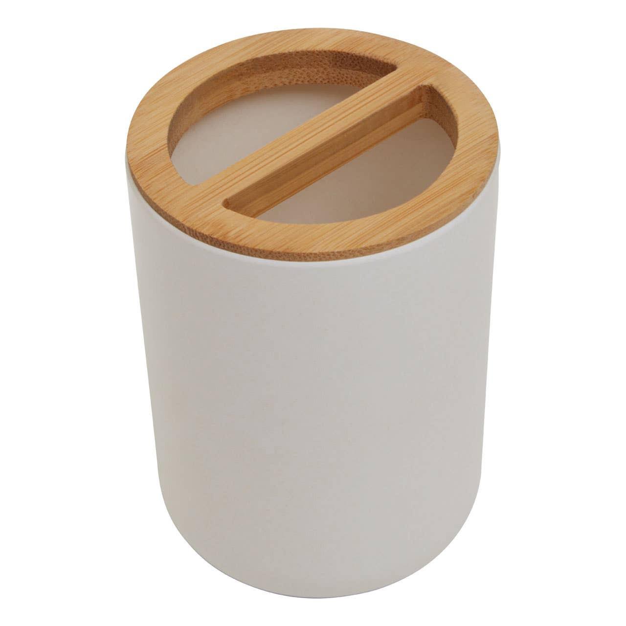 Canyon White Toothbrush Holder | Kaiku