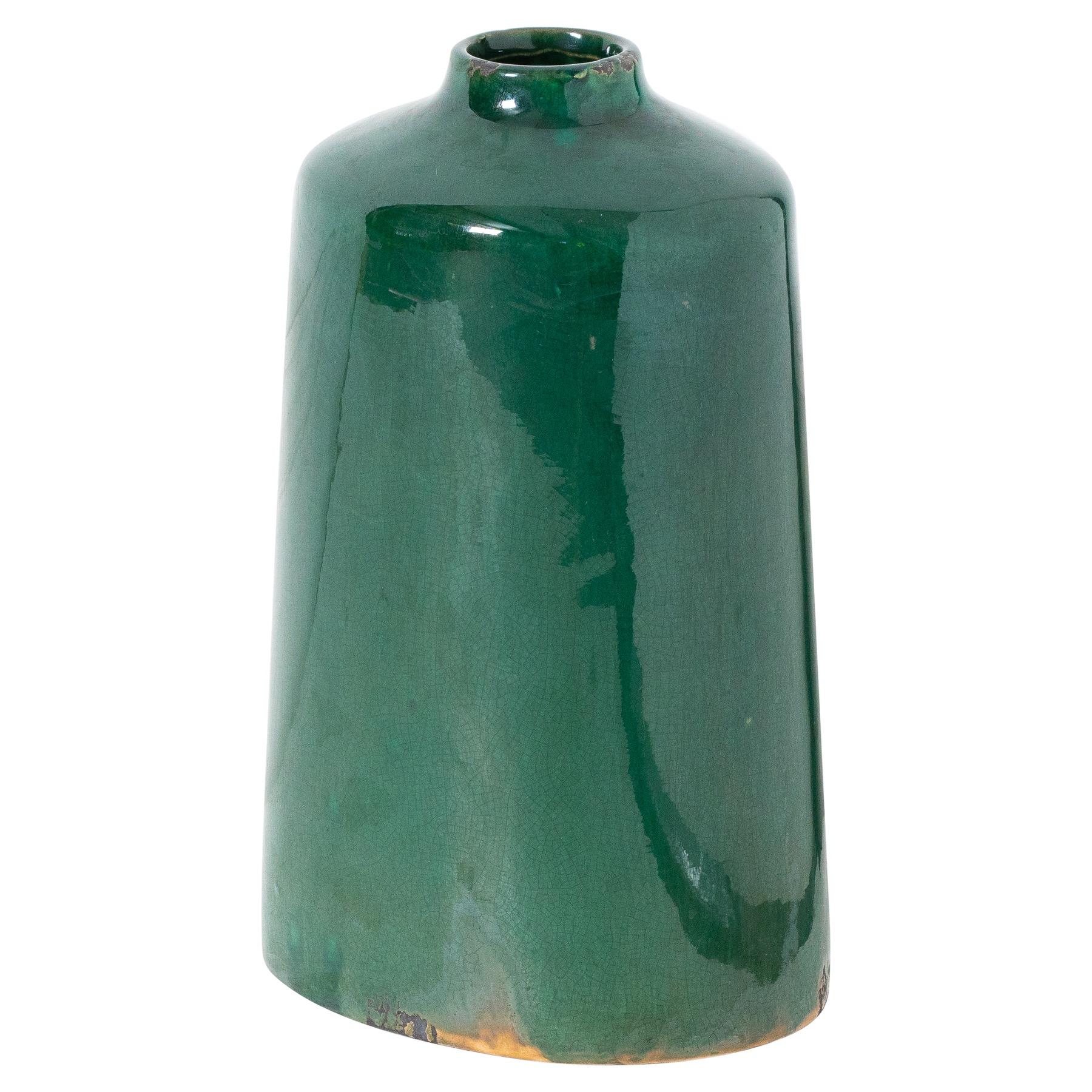 Garda Emerald Glazed Liv Vase | Kaiku