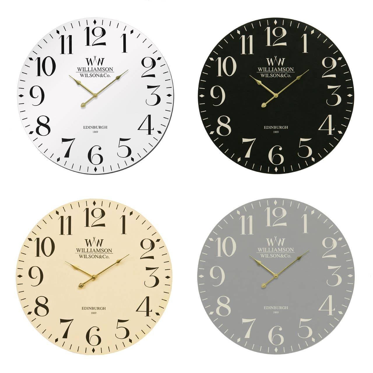 Destini Classical Black Wall Clock | Kaiku
