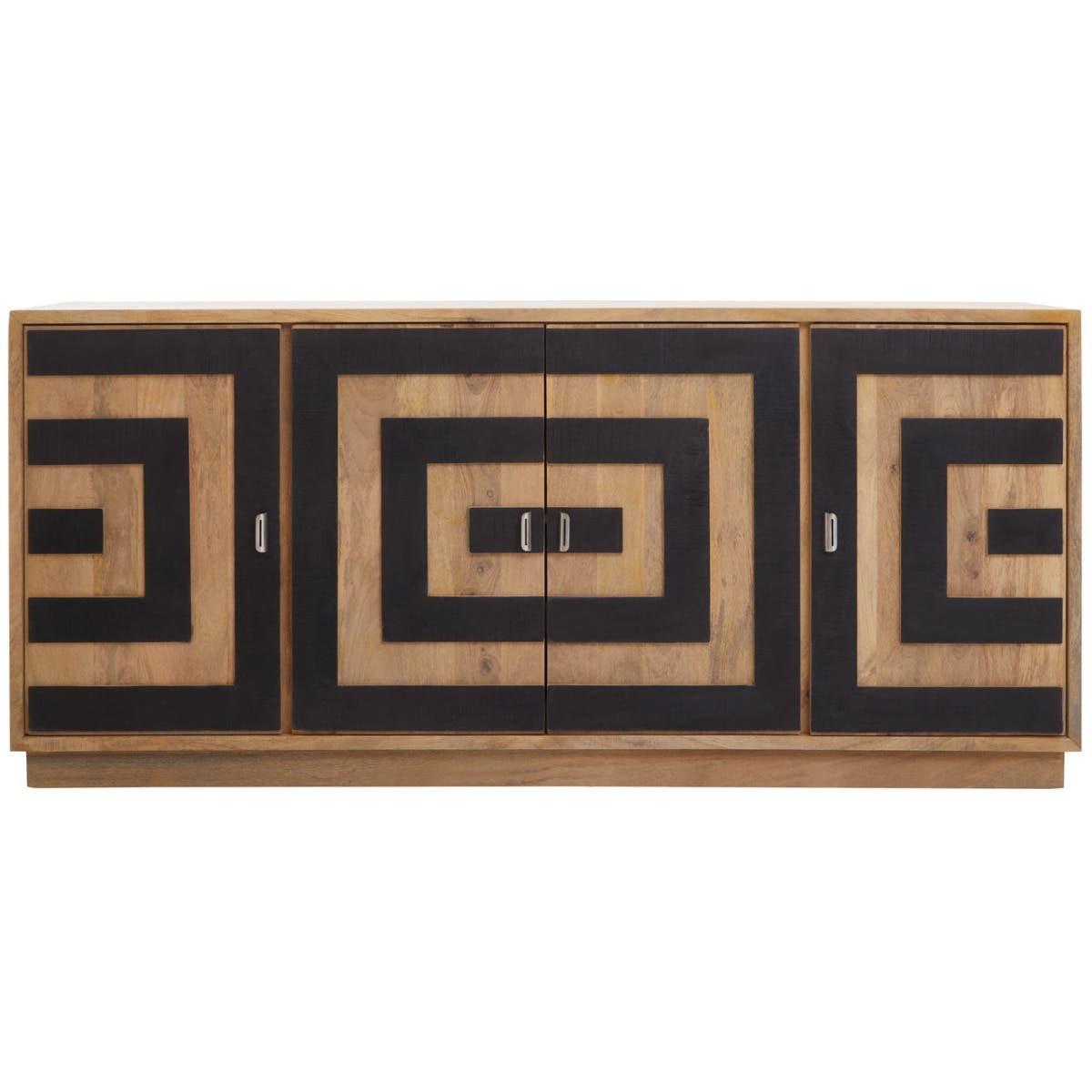 Salem 4 Door Mango Wood Sideboard | Kaiku