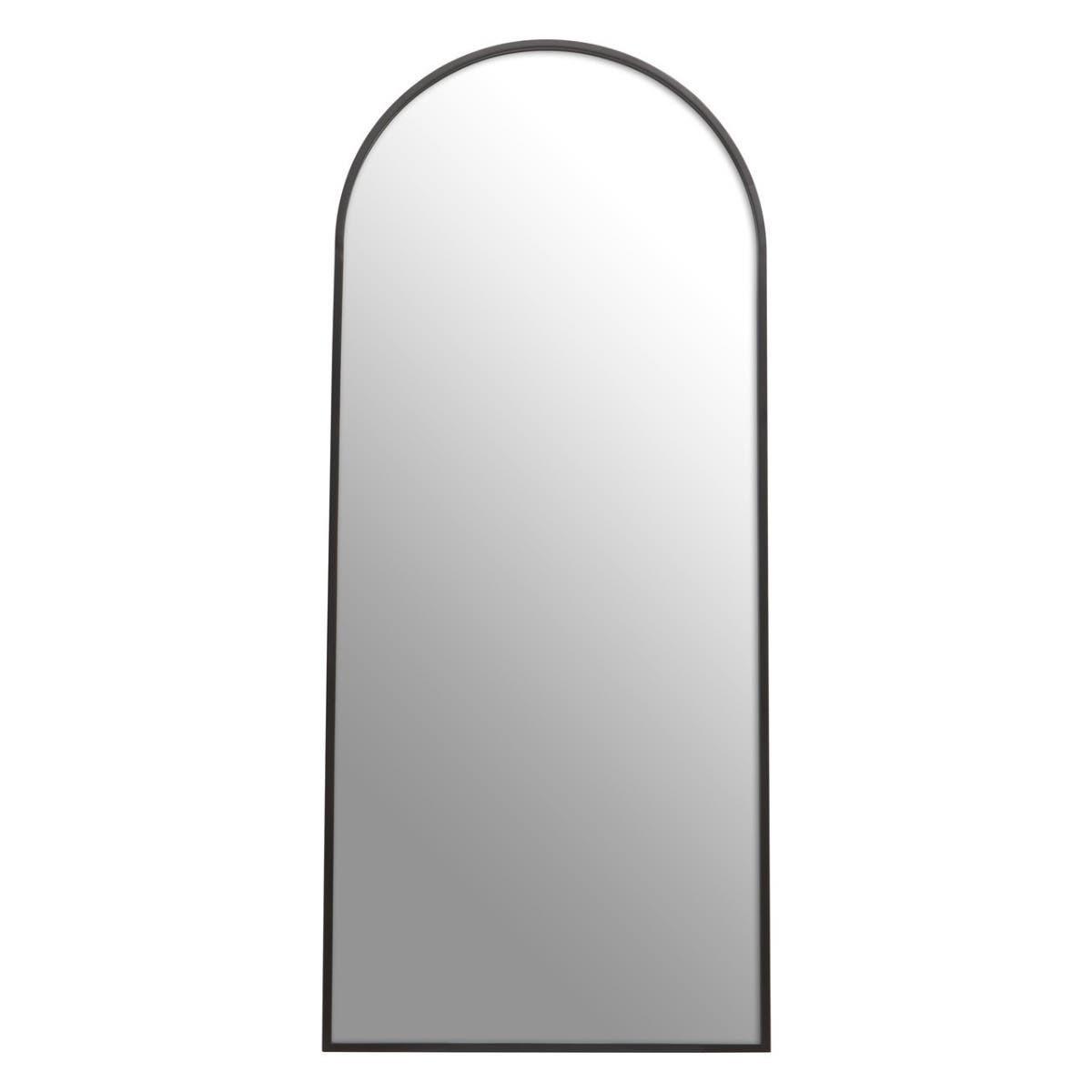 Descartes Black Frame Wall Mirror | Kaiku