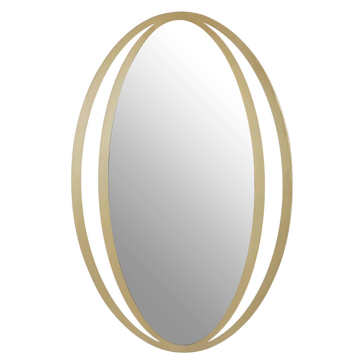 Trento Double Ring Design Wall Mirror | Kaiku