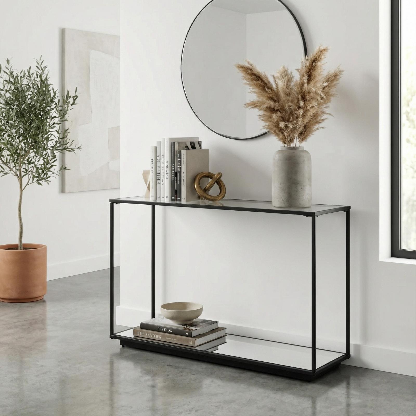 Lennox Black Framed Console | Kaiku
