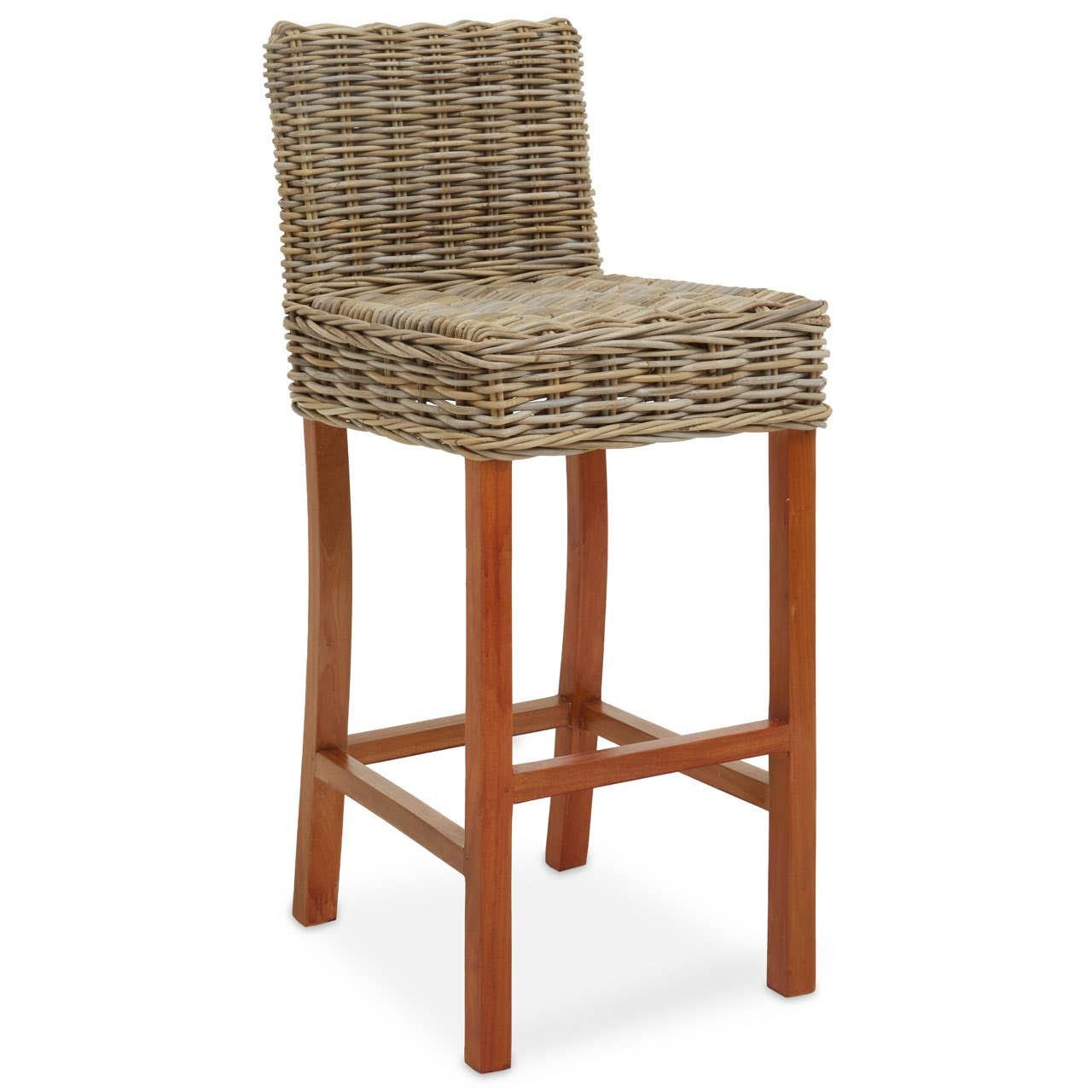 Java Natural Rattan Bar Chair | Kaiku