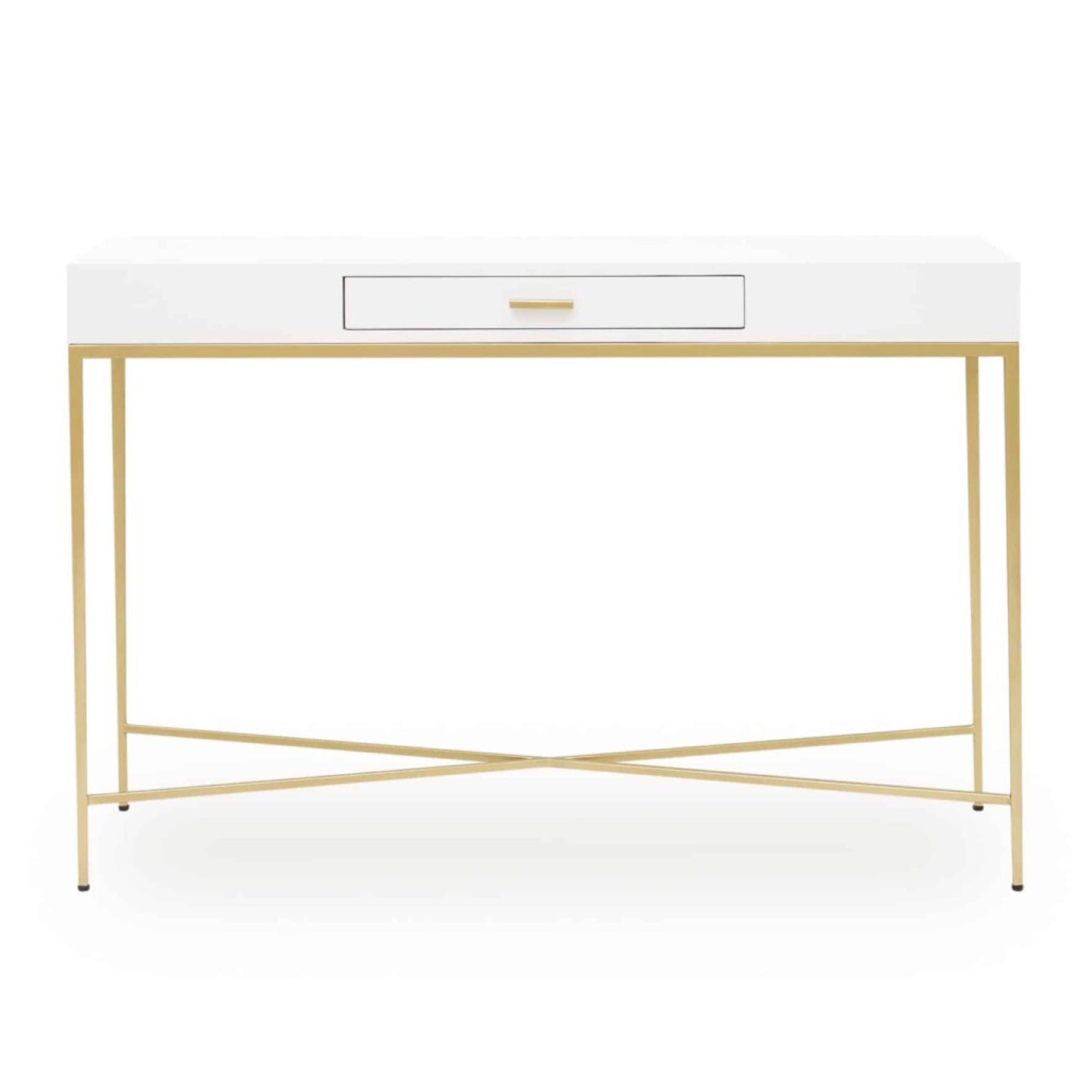 Berkeley White Console Table | Kaiku