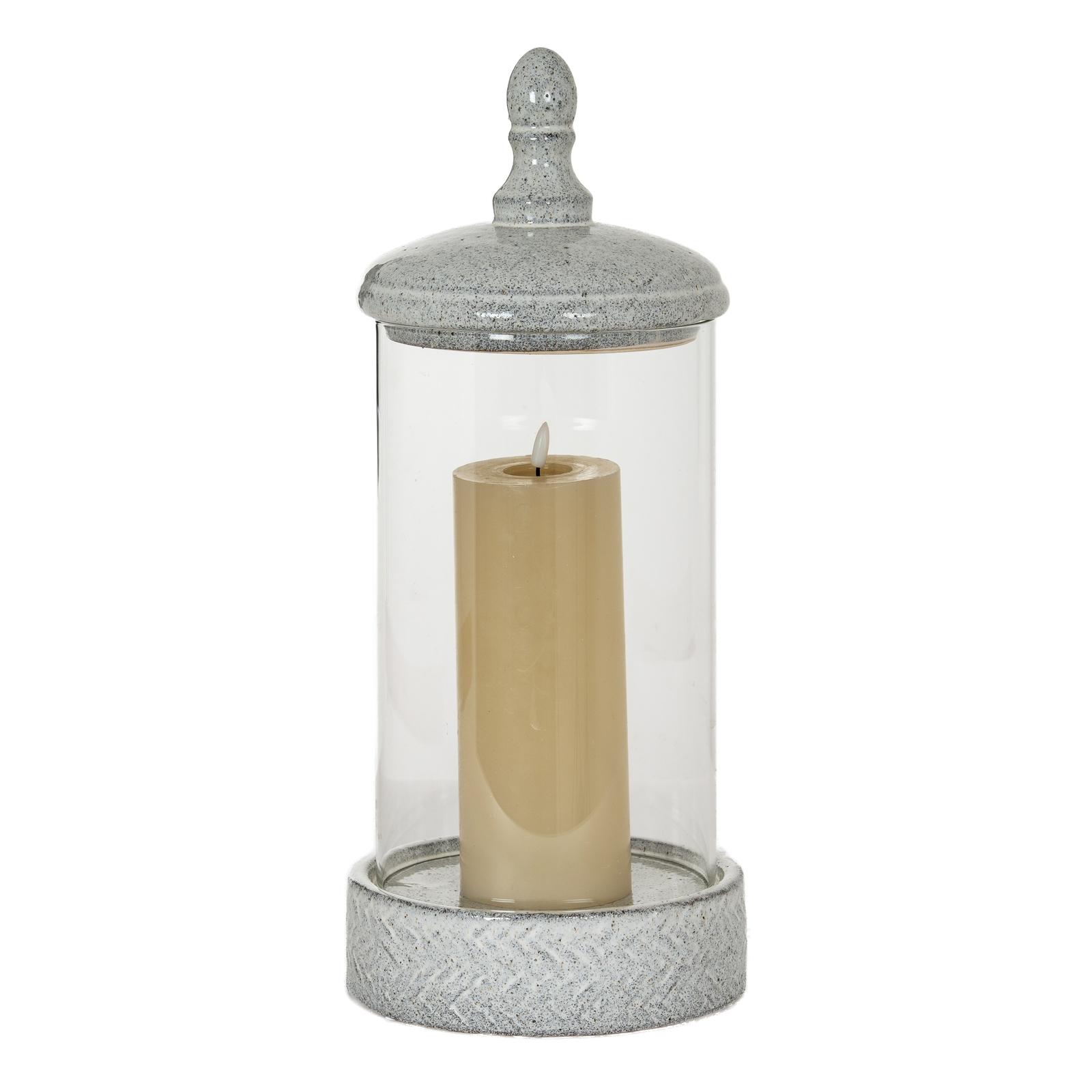 Sona Large Hurricane Lantern With Lid | Kaiku