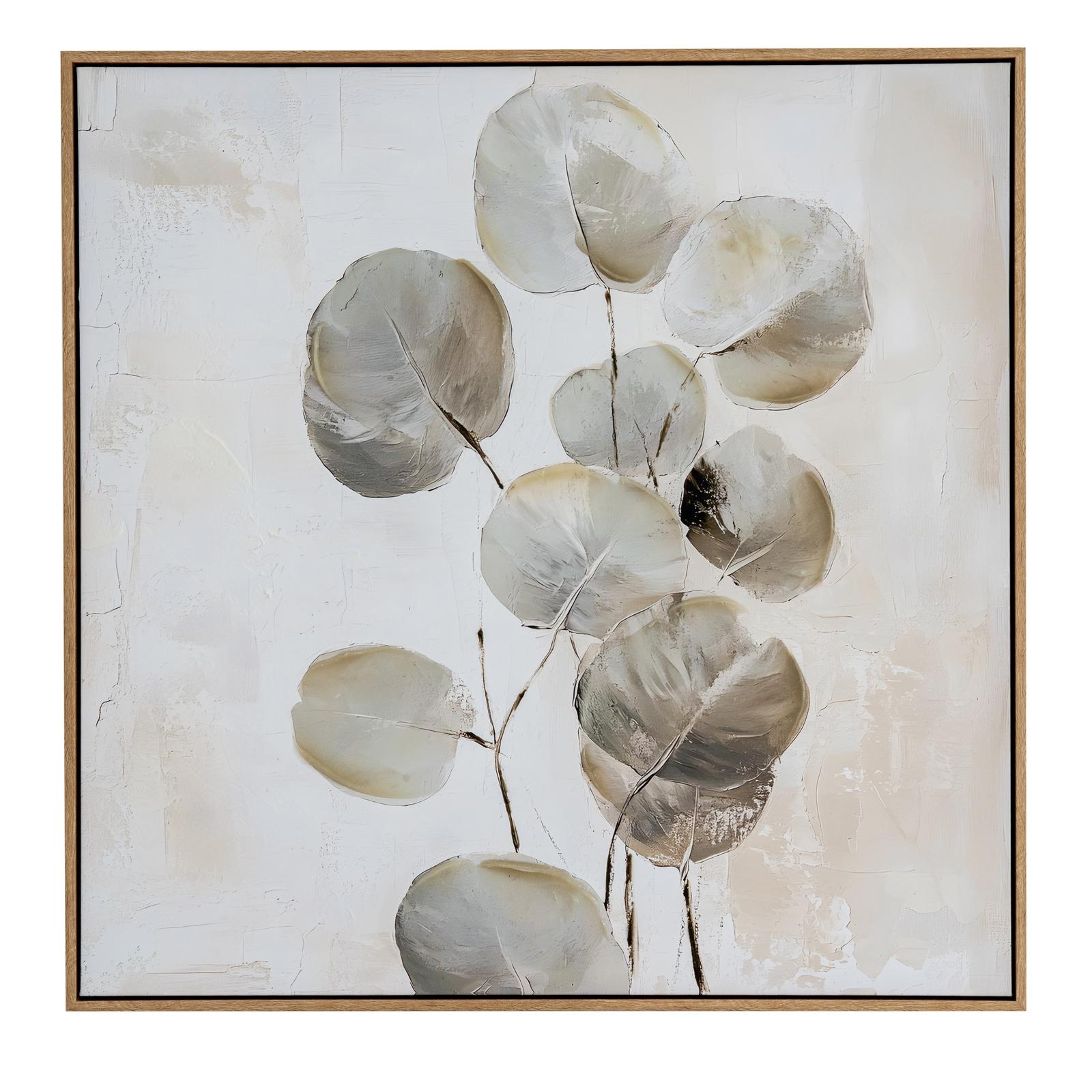 Silvra Hand Painted Canvas In Frame | Kaiku
