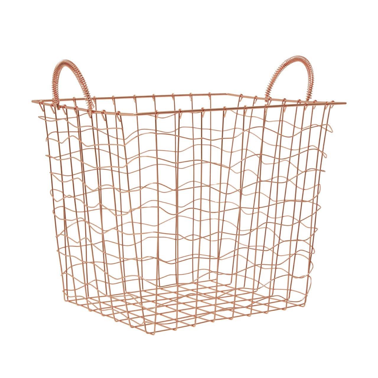 Vertex Copper Plated Basket | Kaiku