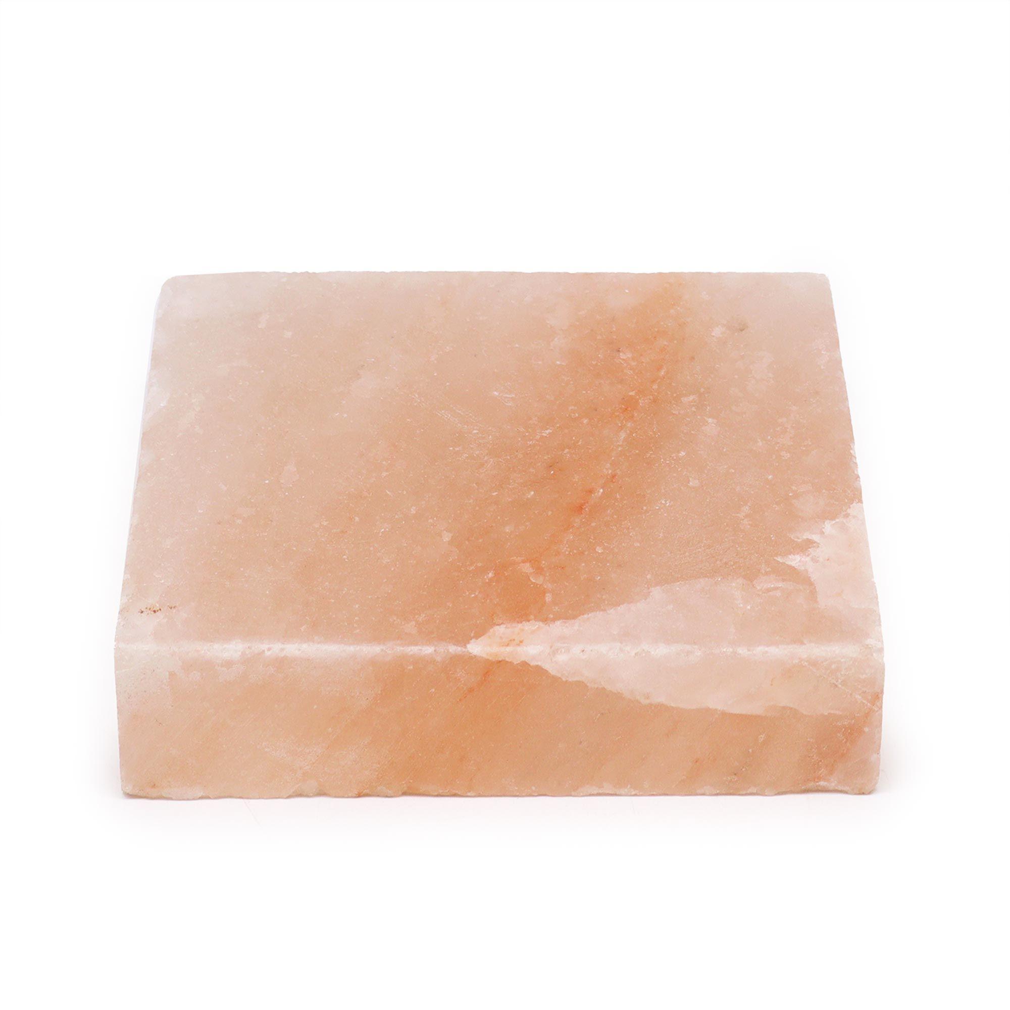 Himalayan Salt Cooking Plate - Square - 20x20x5cm | Kaiku