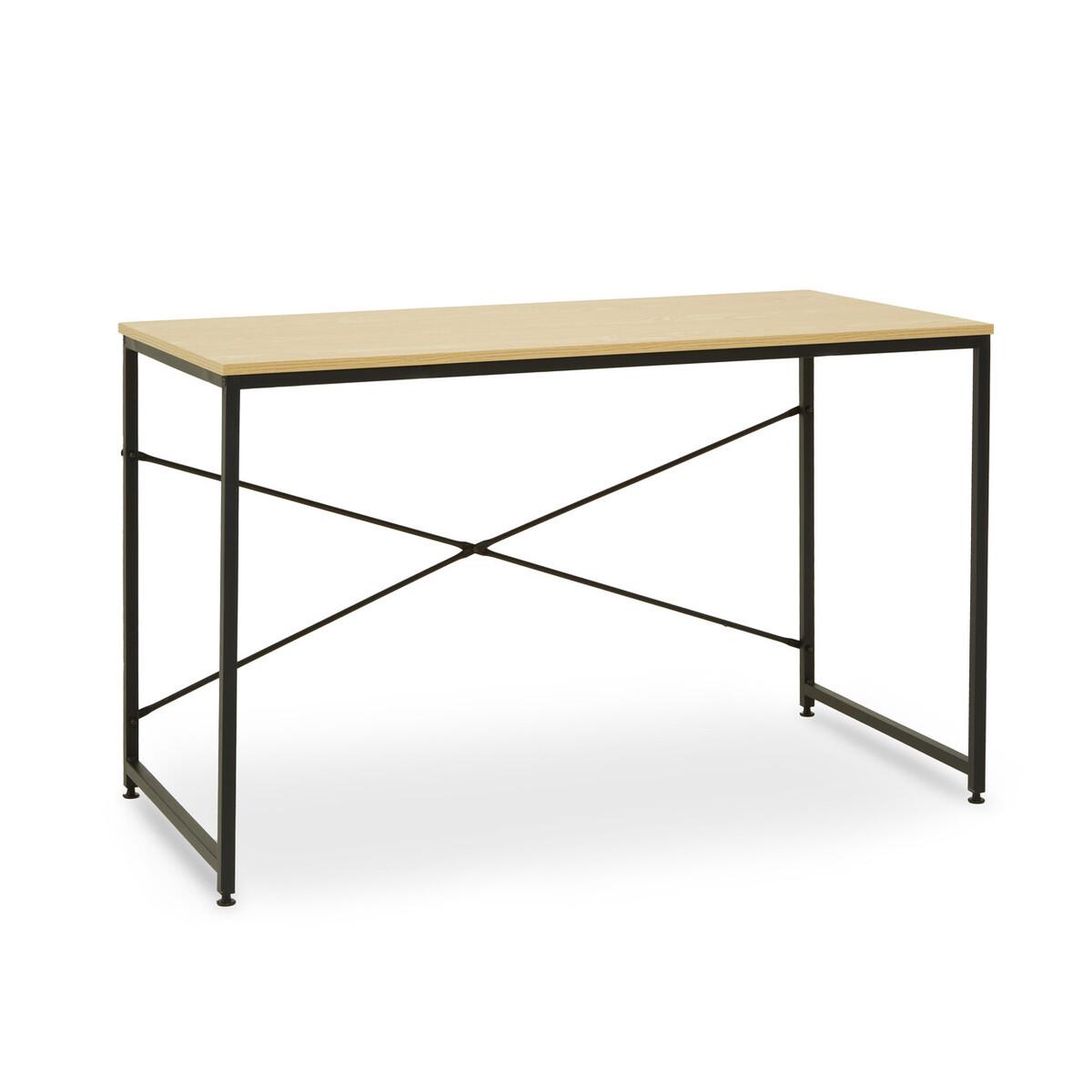 Laxton Light Oak Effect Desk | Kaiku