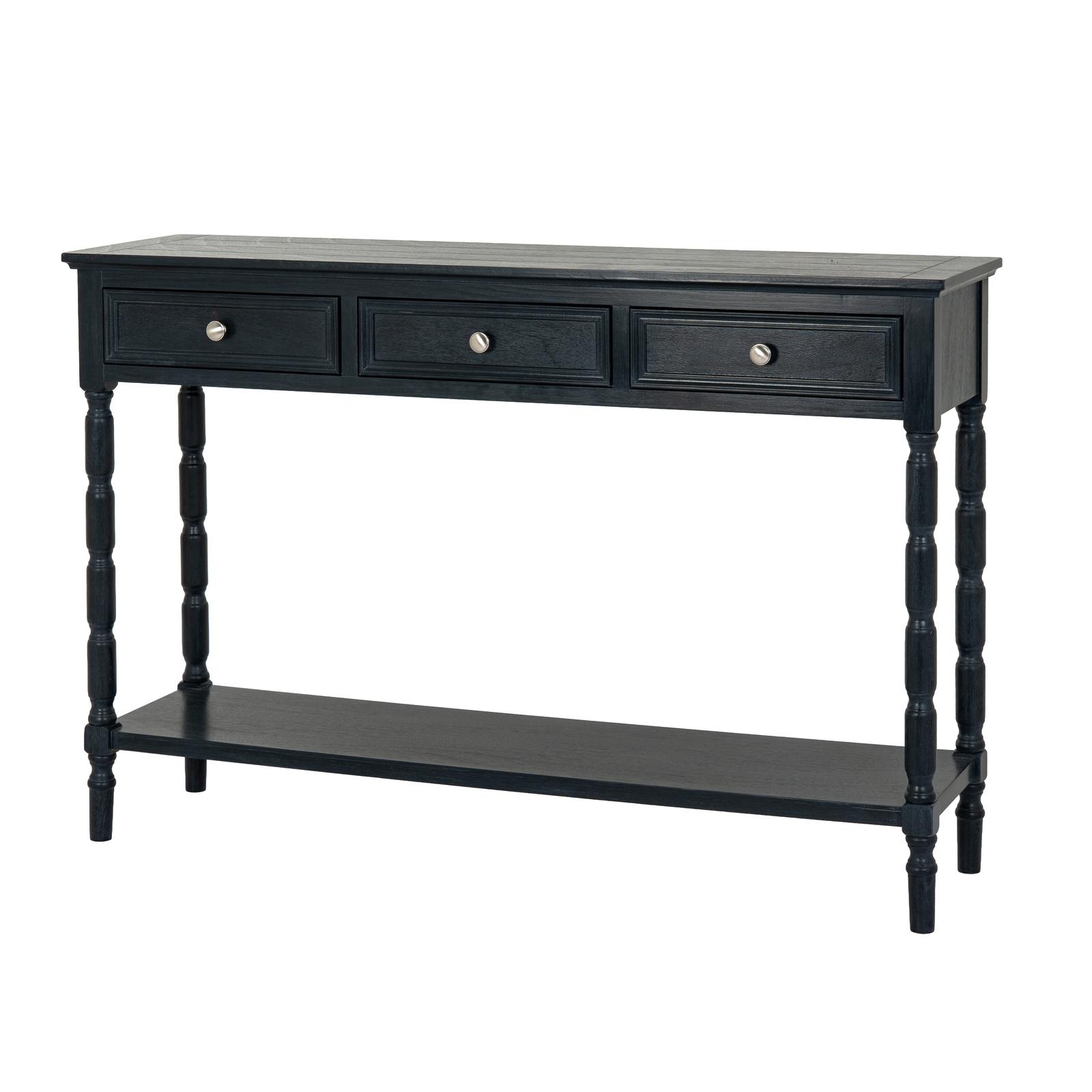 Contour Collection 3 Drawer Console | Kaiku