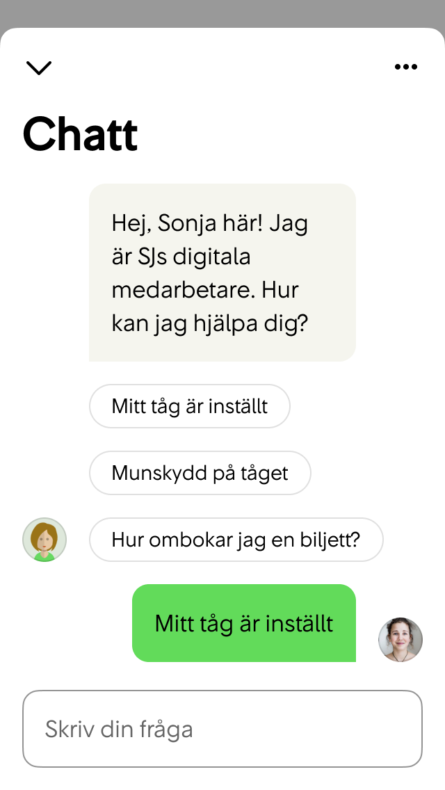 Chattbot och chatt