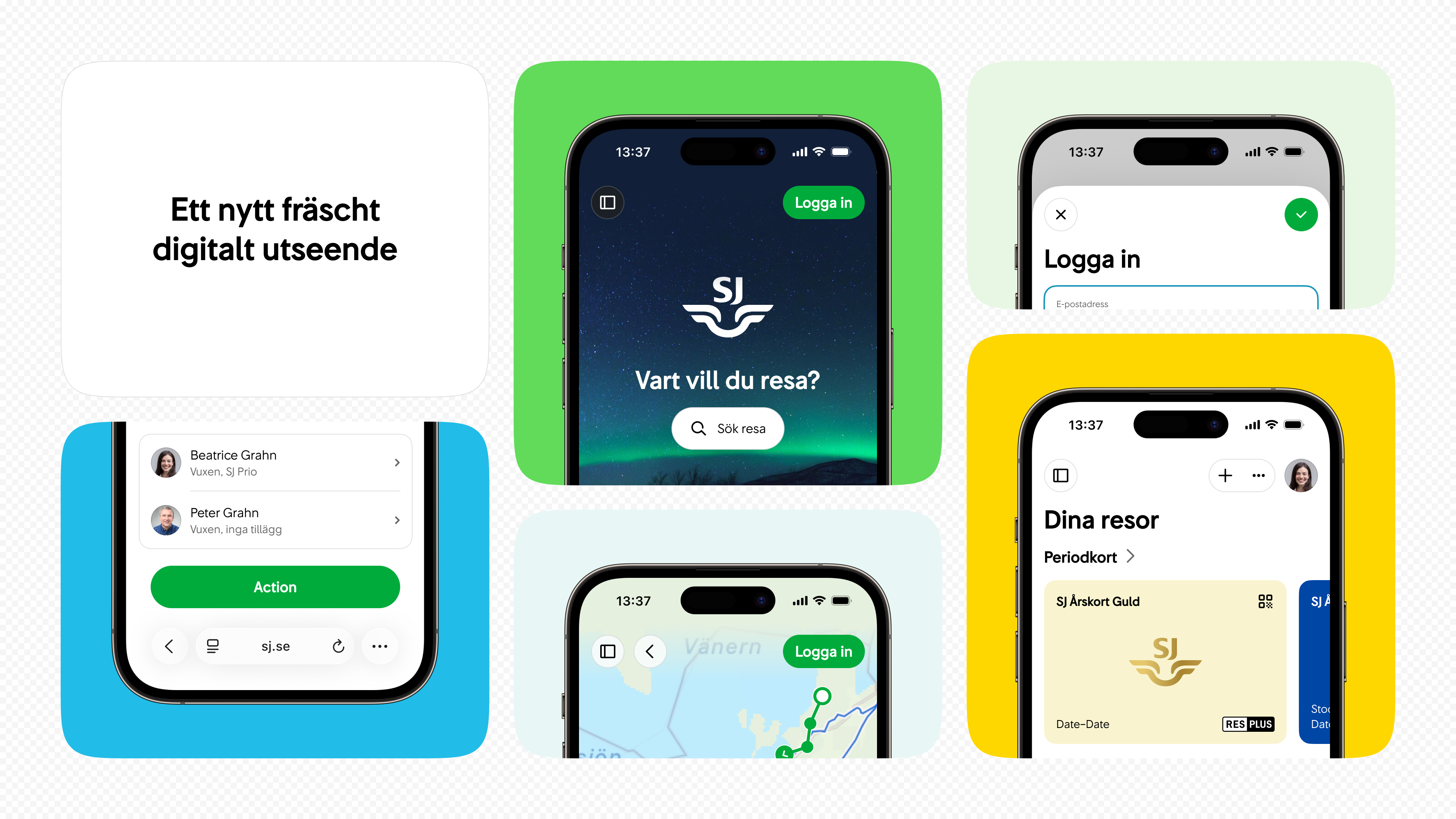 Ett nytt fräscht digitalt utseende