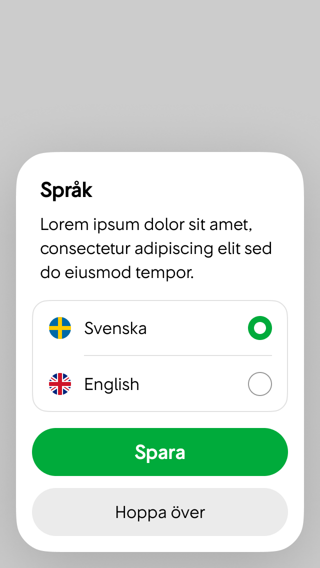 Språkpreferenser