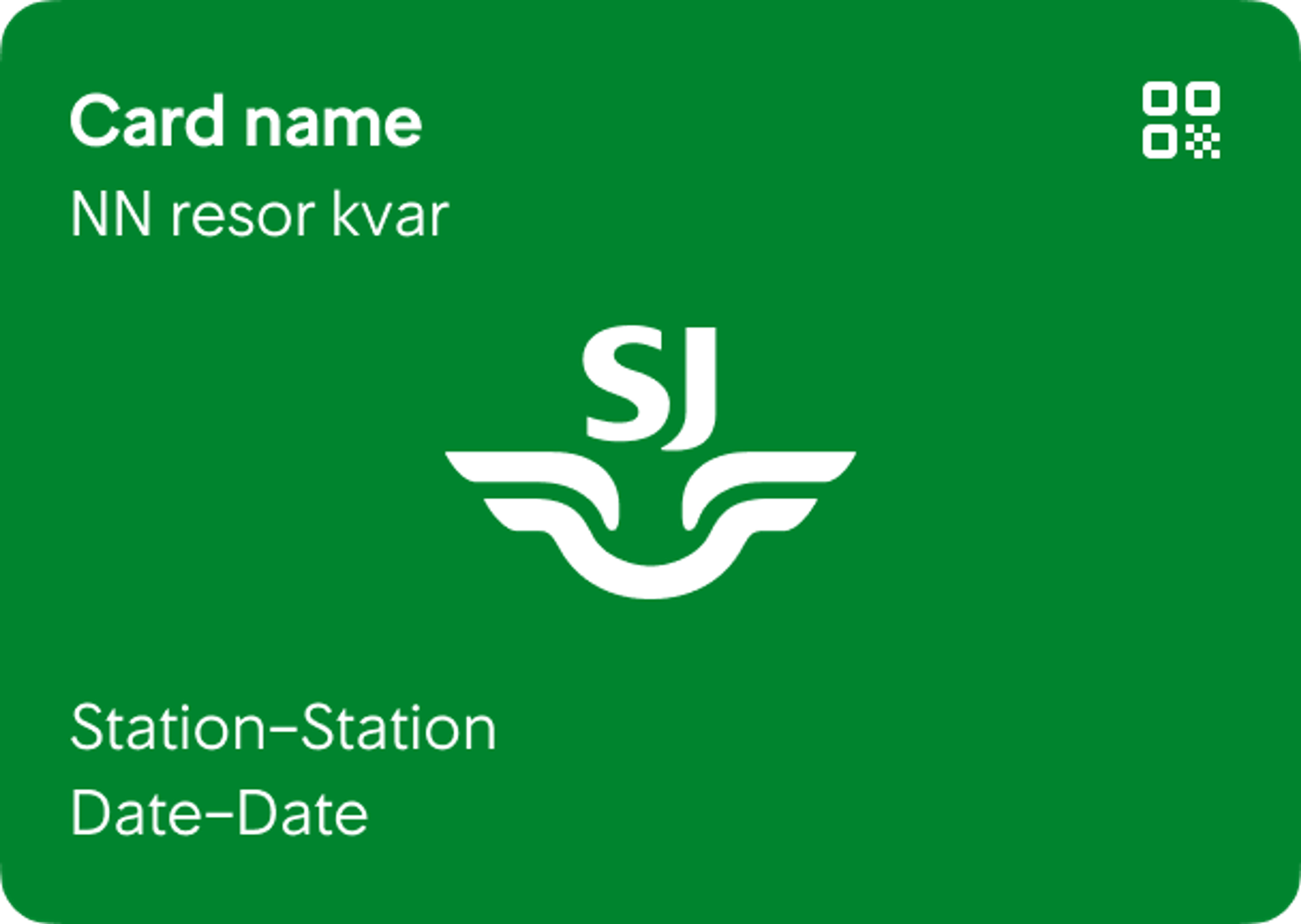 SJ Default Card