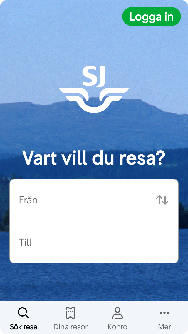 Välj lugna bilder som sätter känslan men inte stör innehållet.