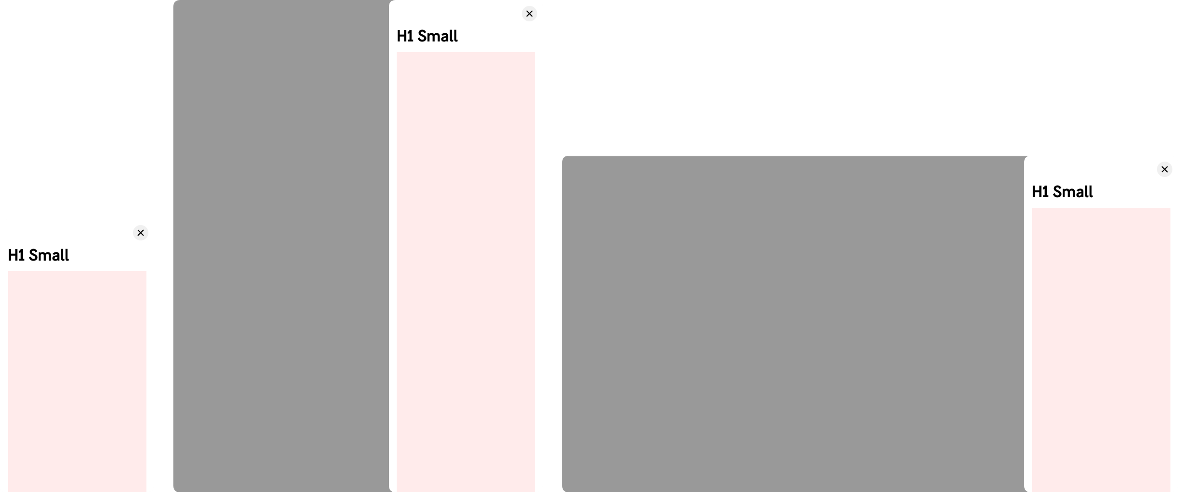 Side Sheet adaptive design