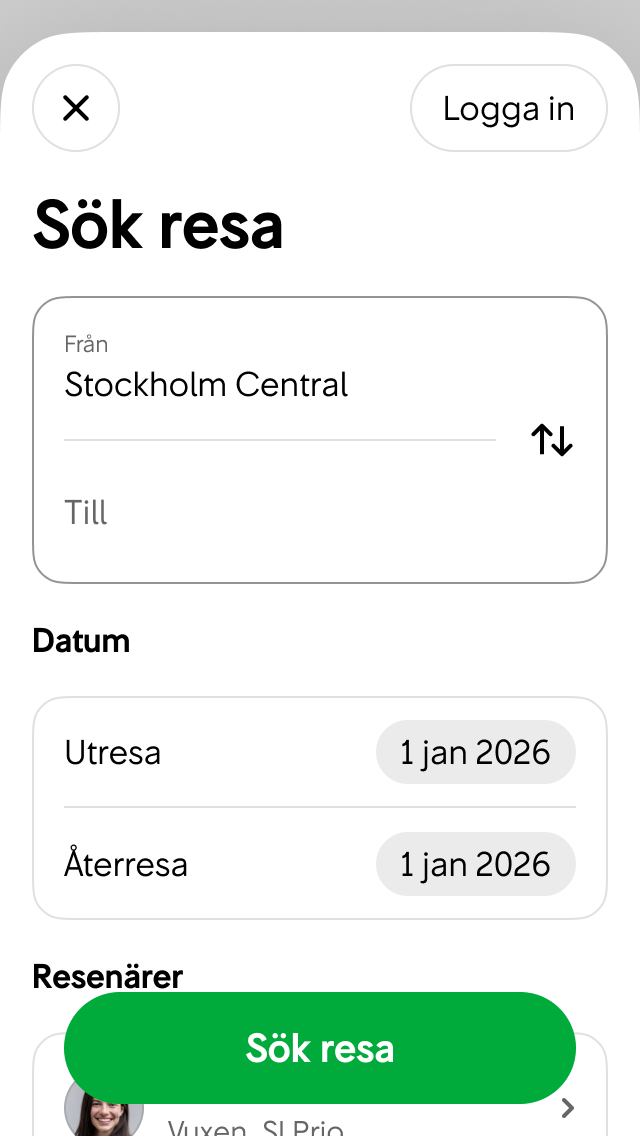 Exempel på användning av storlekar