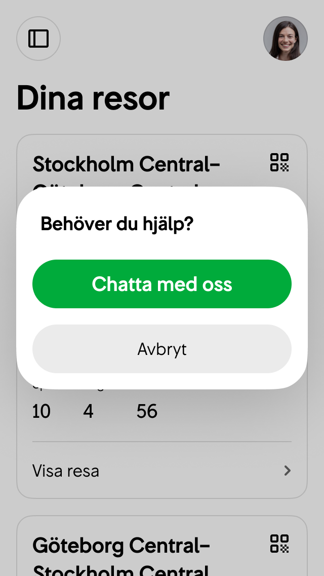 Exempel med alert
