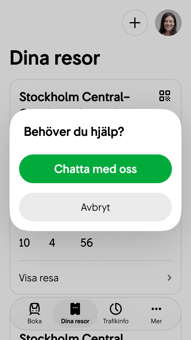 Exempel med alert