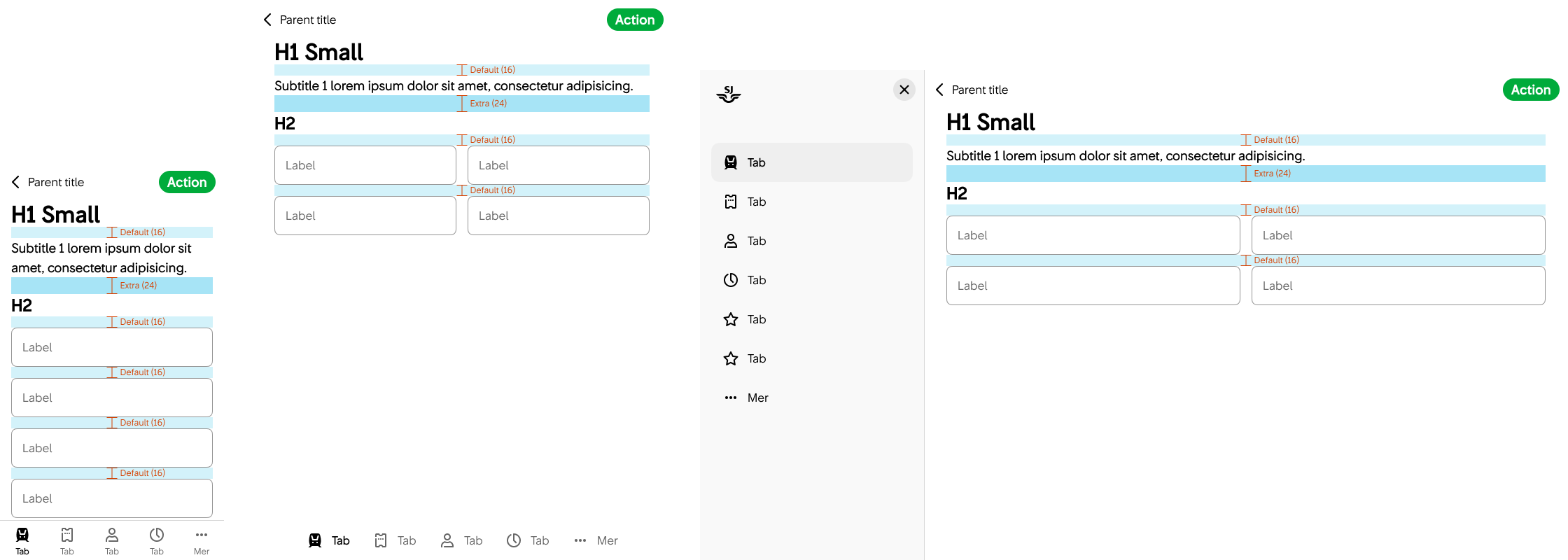 Avstånd, Externa produkter och tjänster