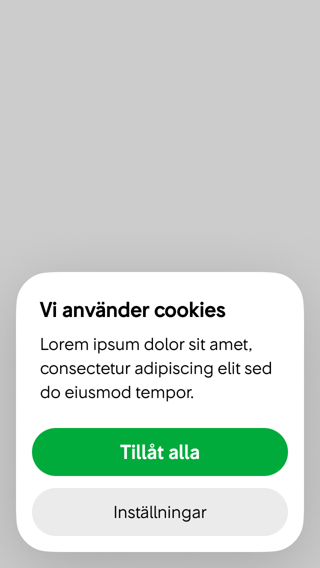 Samtycke till kakor (cookies)