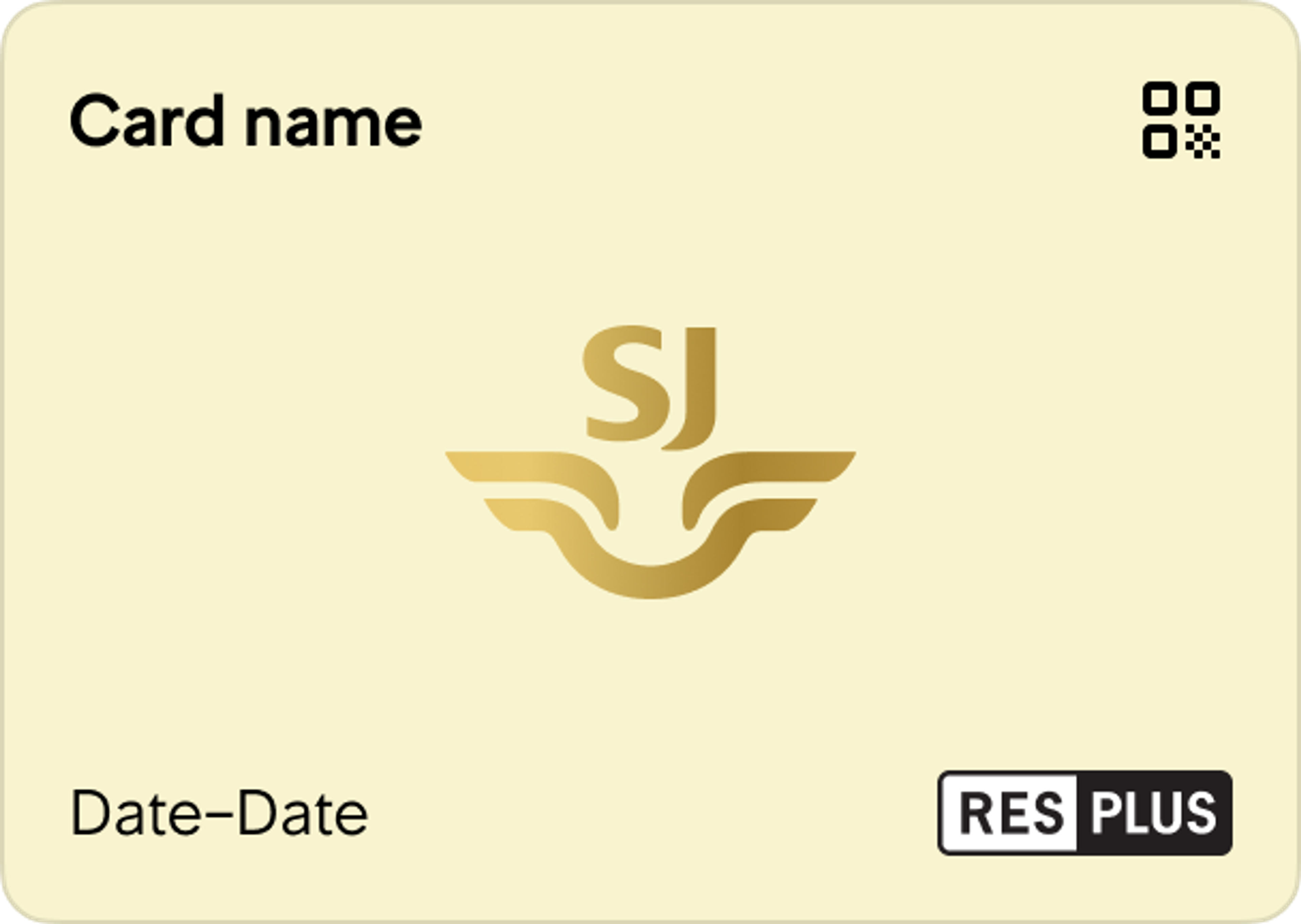 Year Card Gold