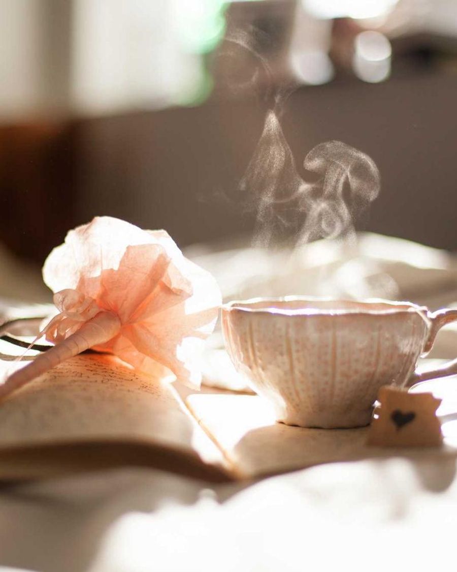 Coffee being prepared