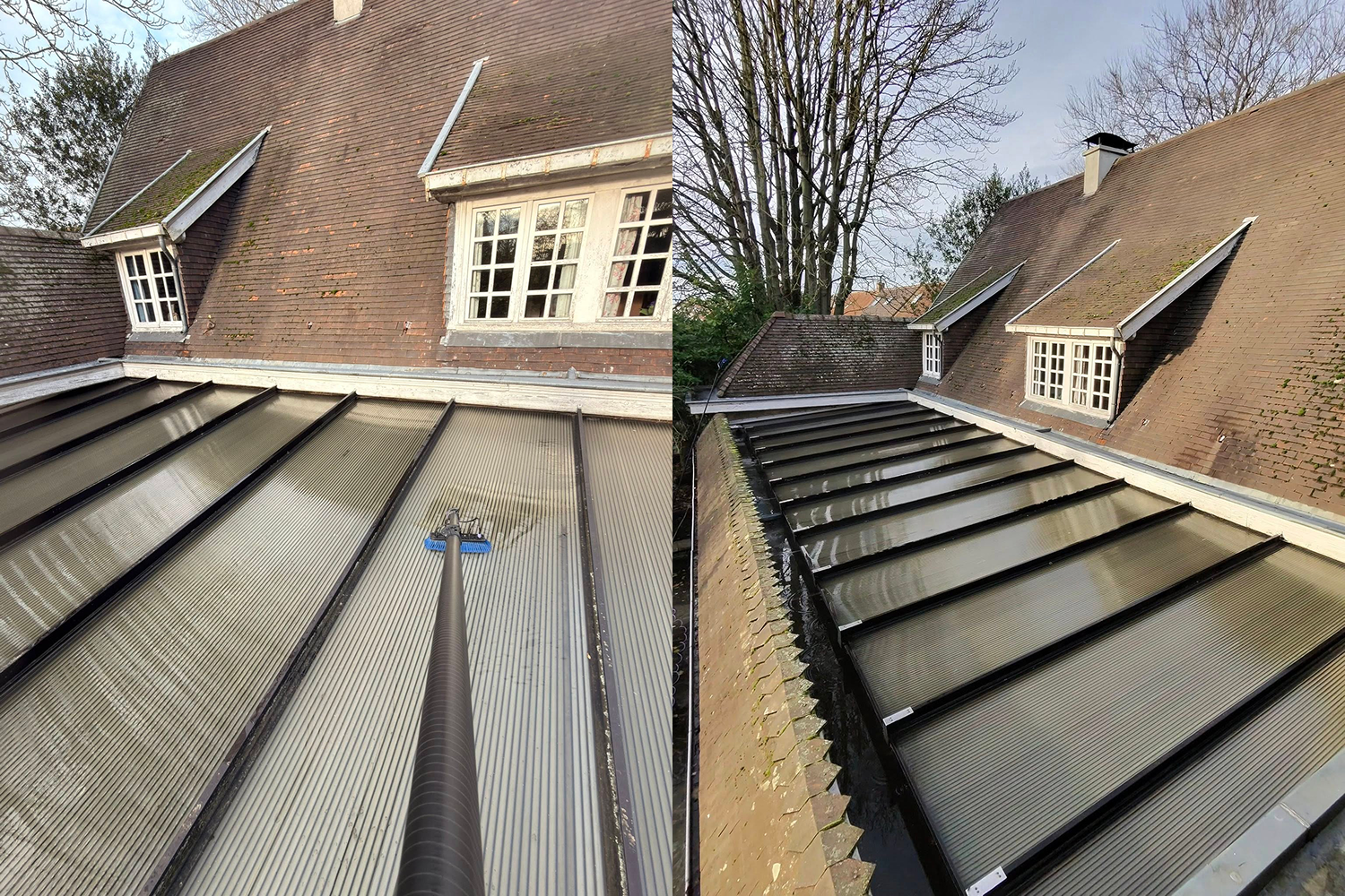 Nettoyage de veranda à Toufflers, par Paandawlv, Laveur de vitres professionnel