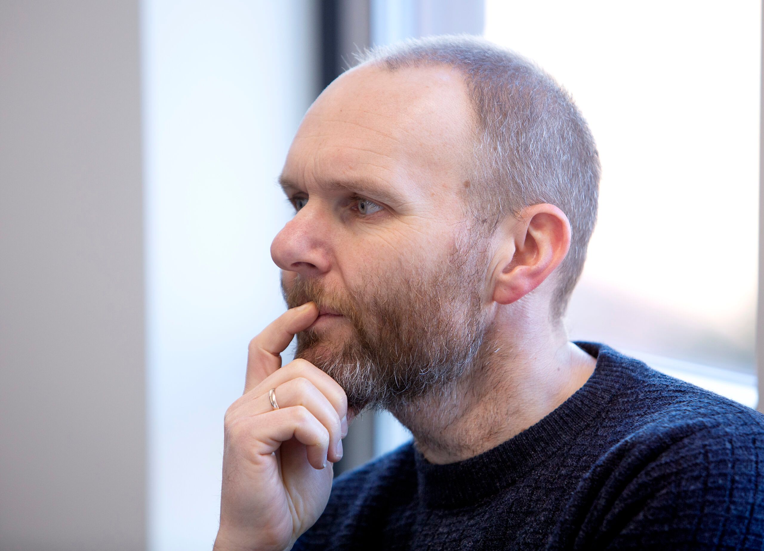 Karl Olav Mortensen, curator at Kunstsilo, is doing research on Gjerdeløa.