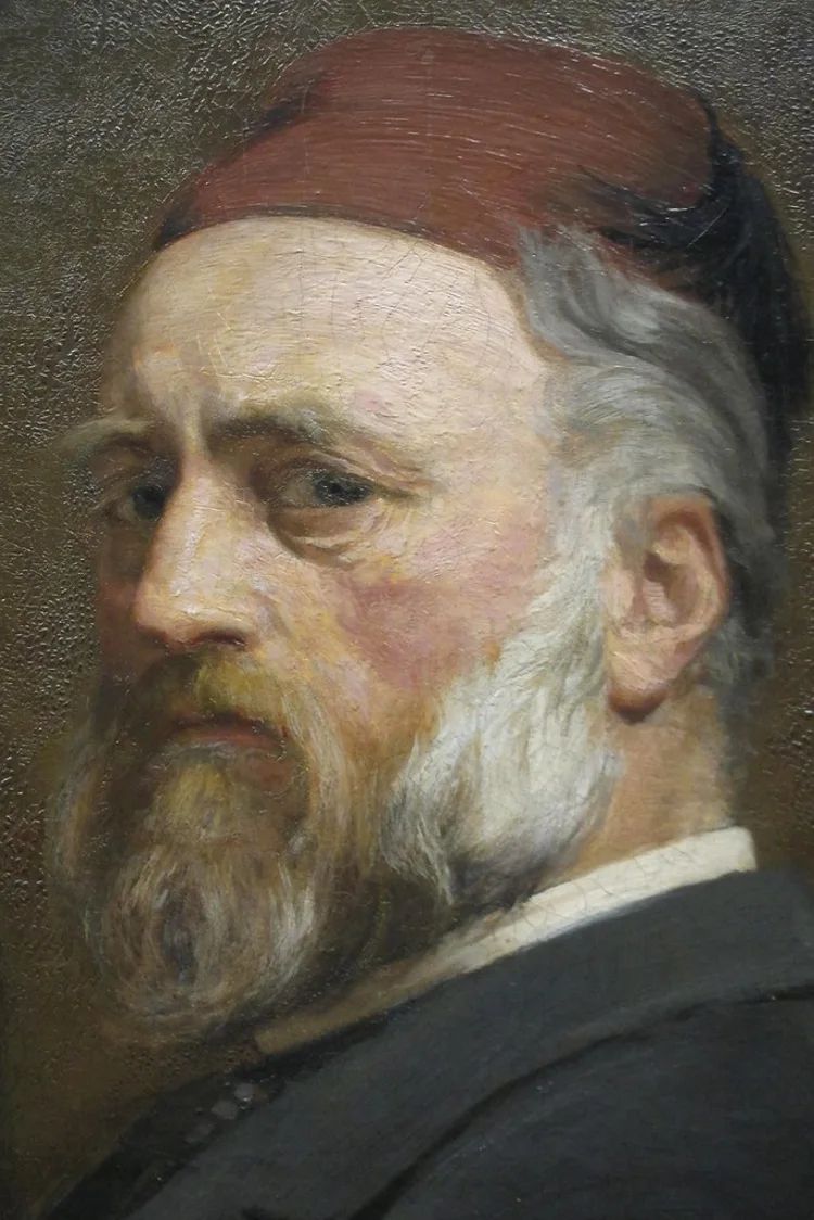 Olaf Isaachsen, malt av Alfred Emil Andersen.
