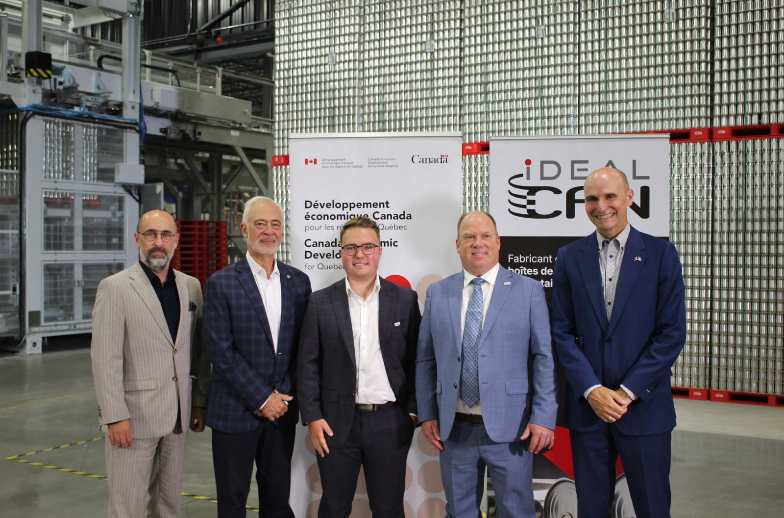 Government of Canada Announces CAD $1.5 Million Financial Contribution for New Production Line