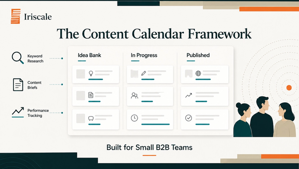 The Content Calendar Framework That Works for B2B Companies with Small Teams