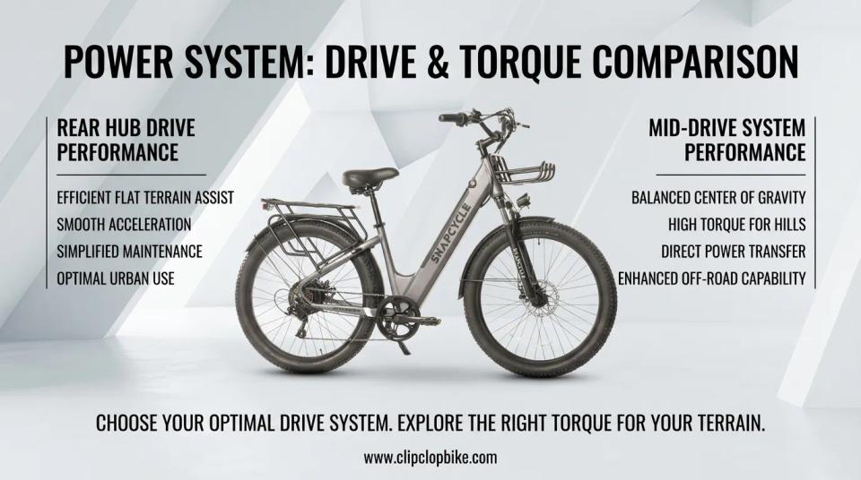 Mid-Drive Motors for Heavy Cargo & Mountain E-Bikes: Torque Multiplication & Gradients