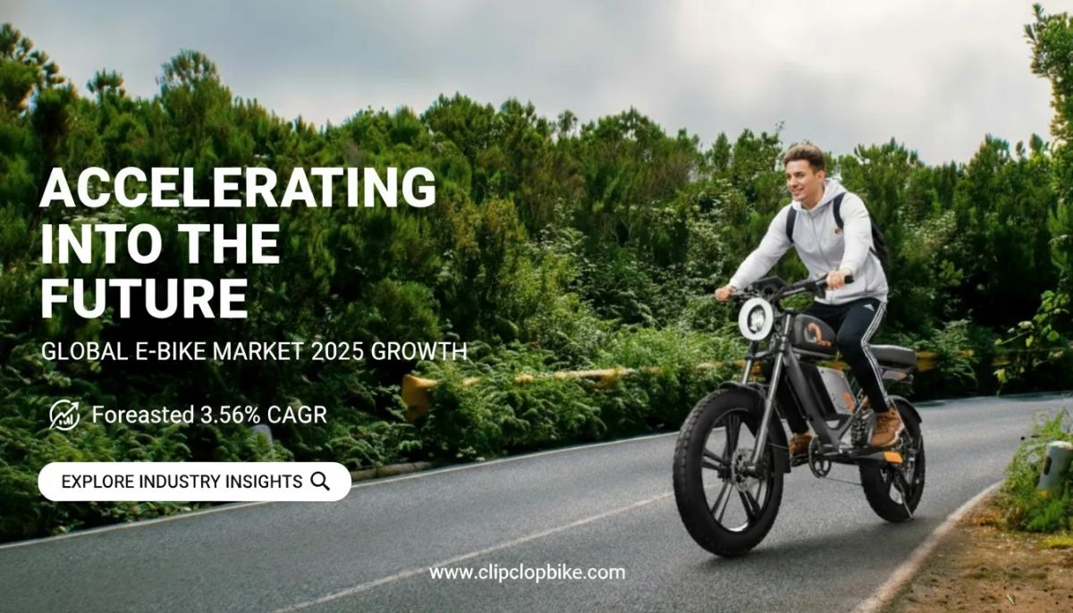 Auf der Welle reiten: Globales E-Bike-Marktwachstum und Branchenprognose 2025–2030 entschlüsseln
