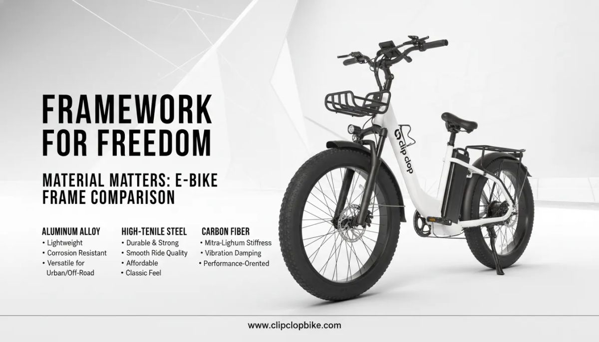 De ultieme gids voor e-bike framemateriaalkeuze: kosten