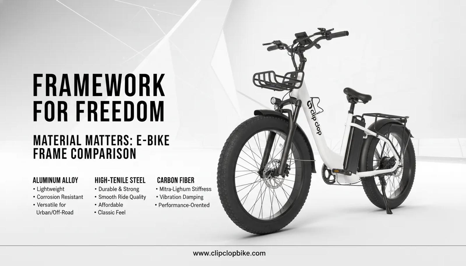 Elcykelstel-materialer: Aluminium vs stål vs karbon