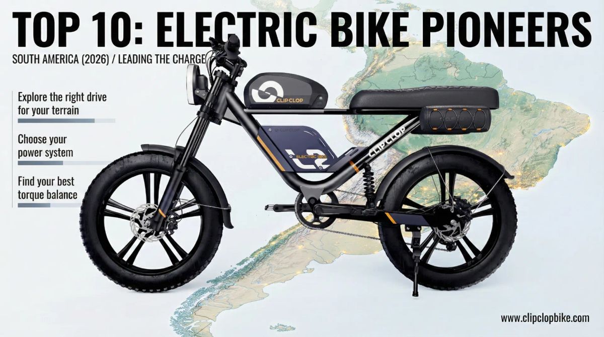 Bedste-liste: Top 10 elcykelproducenter i Sydamerika (2026)